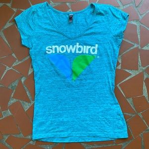 Snowbird tee - size small